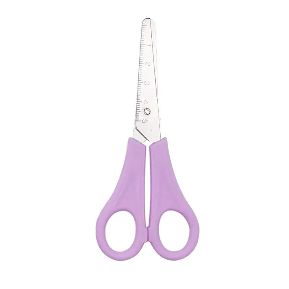 M.School Tijeras de Punta Redonda 13 cm - Morado