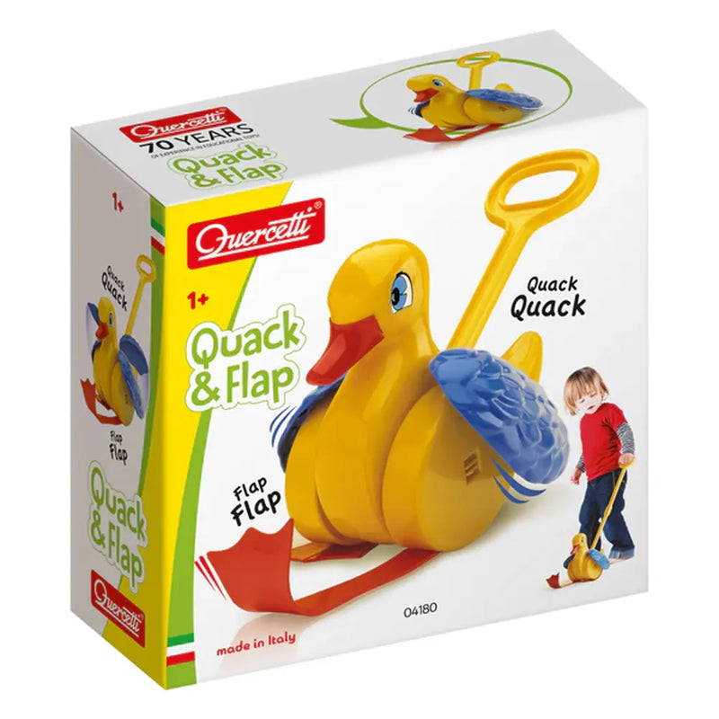 Quercetti My Pull Along Duck - 12M+