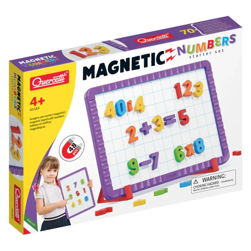 Quercetti Tableau 48 Chiffres Magnetiques - 4A+