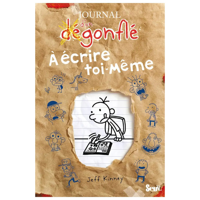 Journal d’un dégonflé à écrire toi-même – Jeff Kinney