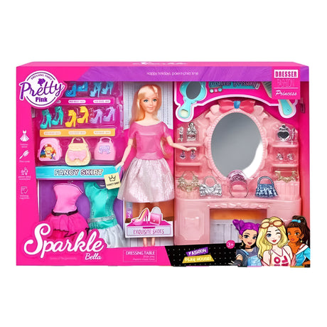 Poupée avec Meubles et Accessoires - 3A+