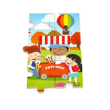 Viga Toys Puzzle des Saisons 24 Pièces - Automne
