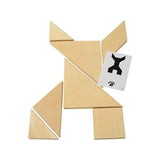 Viga Toys Tangram en Bois et Cartes – 3A+