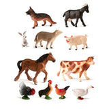 Miniland Figuras de Animales de la Granja - 11 Piezas