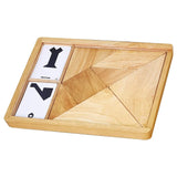 Viga Toys Tangram en Bois et Cartes – 3A+