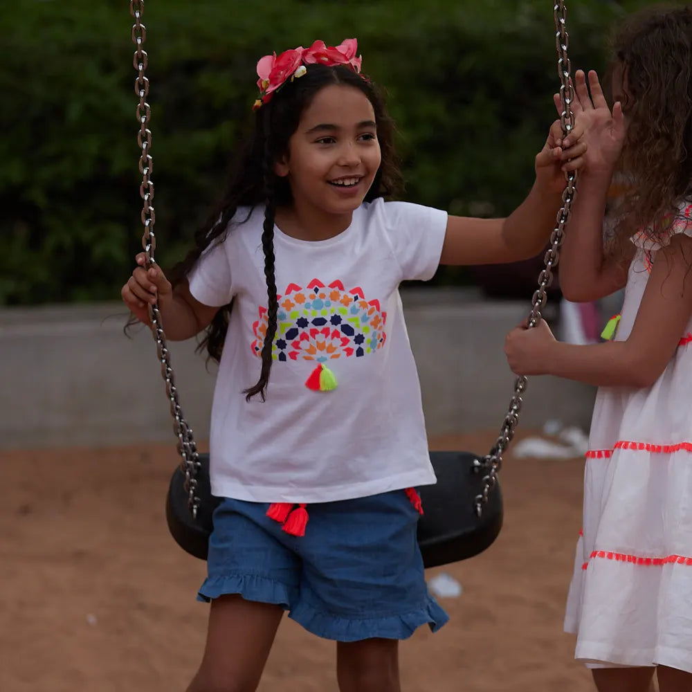 Maïcha Ensemble Olé T-shirt et Short - 2 pièces