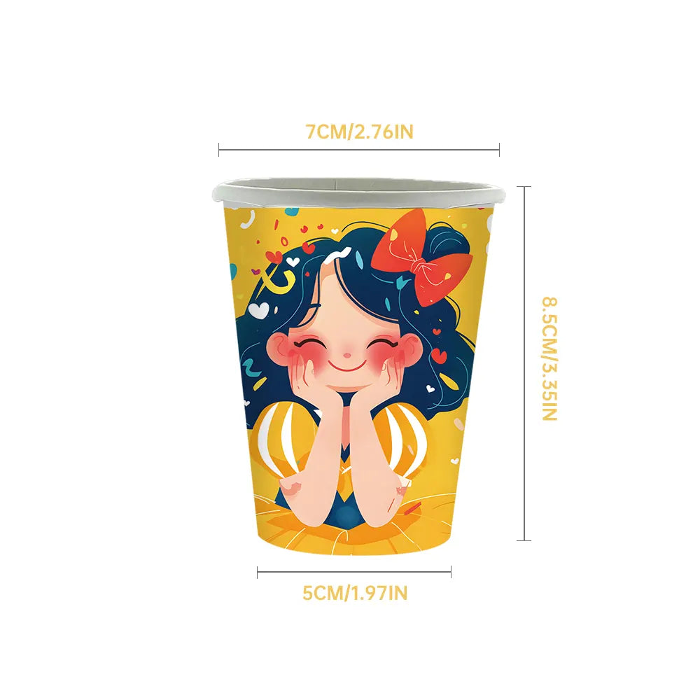 51 Piece Birthday Pack - Snow White