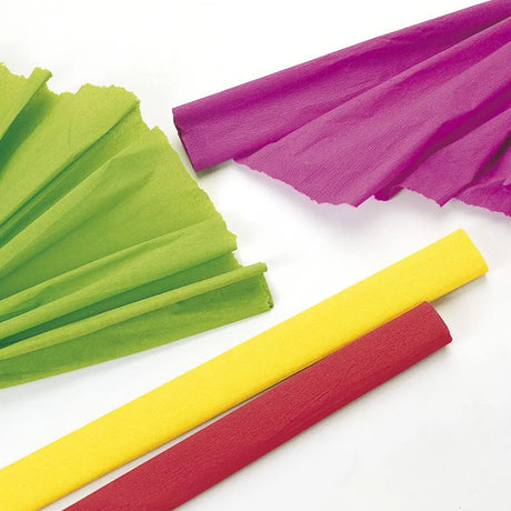 M.School Rouleaux Papier Crépon  Colorés