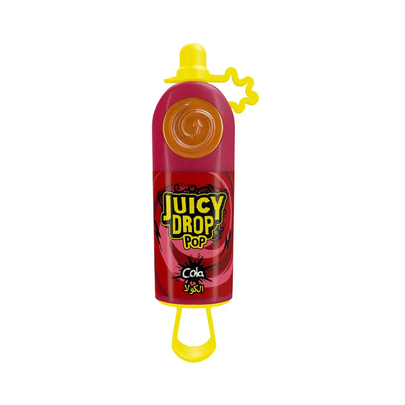 Bazooka Candy Brands Juicy Drop Pop 26g - Sabor Cola