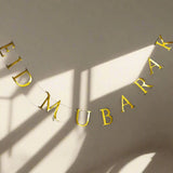 Bannière de Lettres de Ramadan 3 Mètres - Doré