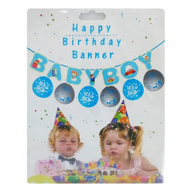 Bannière Happy Birthday - Boy