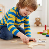 Viga Toys Tangram en Bois et Cartes – 3A+