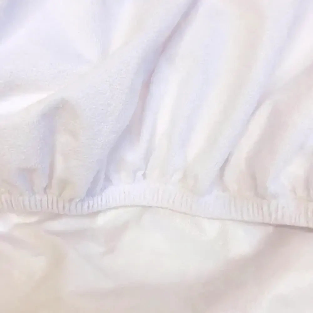 Babymat Drap Housse Imperméable 140x70 cm - Blanc