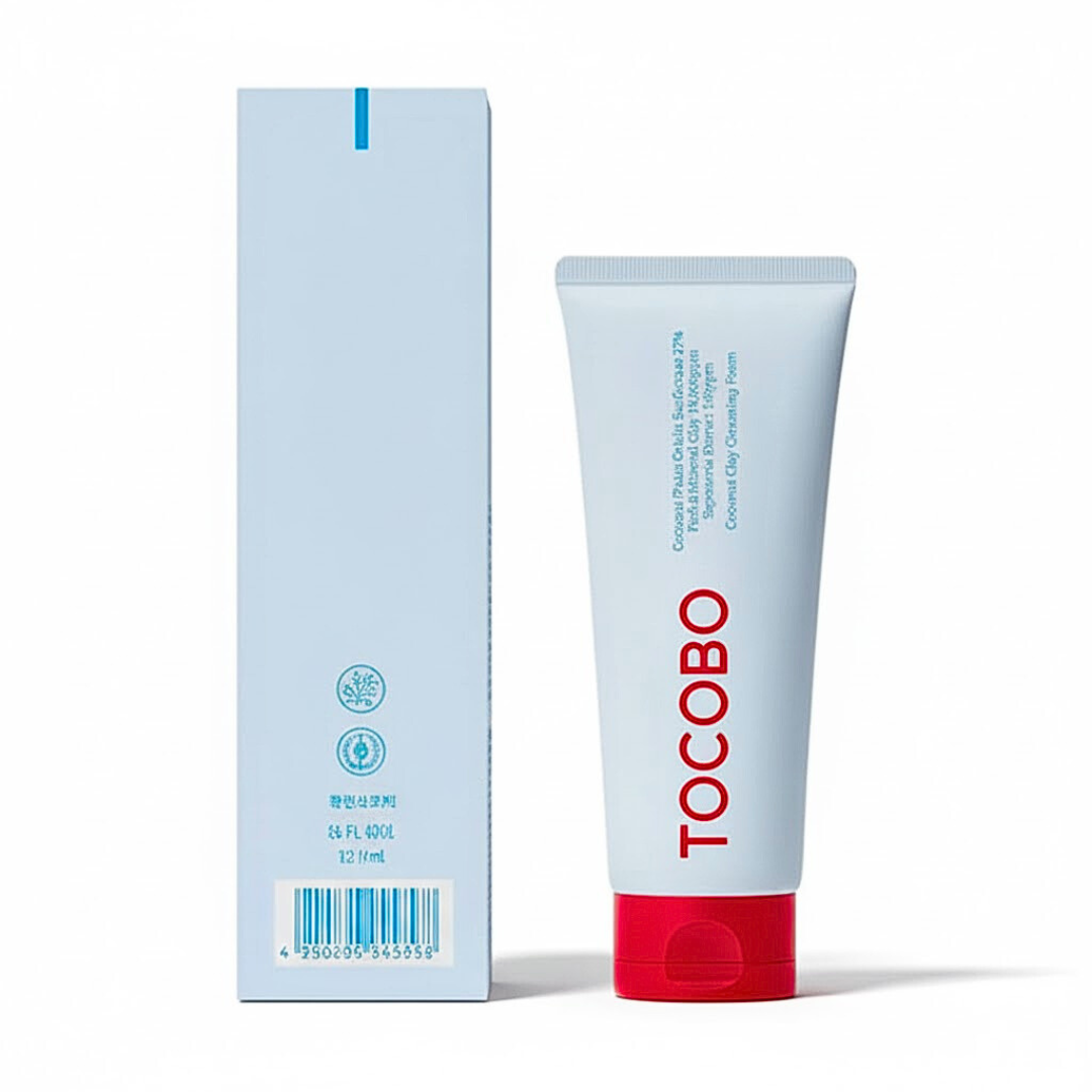 Tocobo Coconut Clay Cleansing Foam mousse nettoyante 150 ml – tube