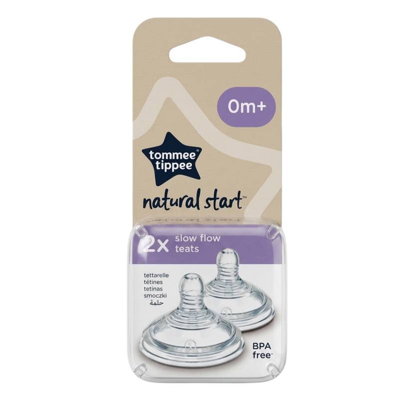 Tommee Tippee 2 Slow Flow Teats