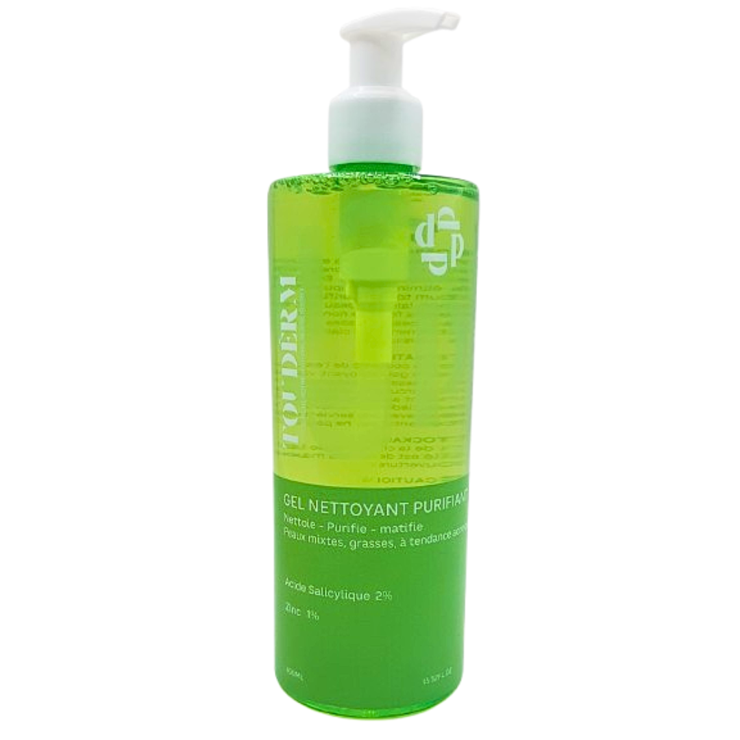 Touderm Gel Nettoyant Purifiant 400 ml – flacon