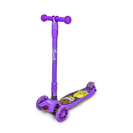 Trottinette Scooter Pliable avec Roues Lumineuses à LED- Belle