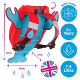 Trunki Paddlepak Sac de Natation Imperméable - Pinch le Homard