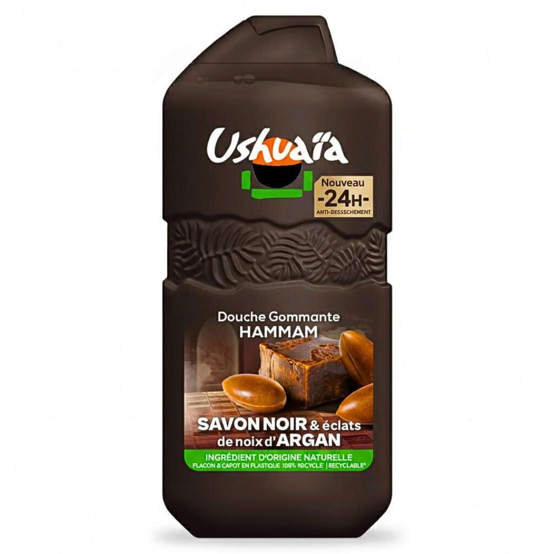 Ushuaïa Hammam Exfoliating Shower Gel Black Soap 280ml