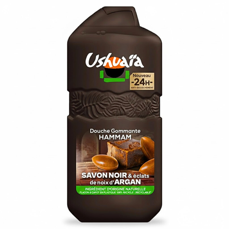 Ushuaïa Ducha Exfoliante Hammam Jabón Negro 280ml