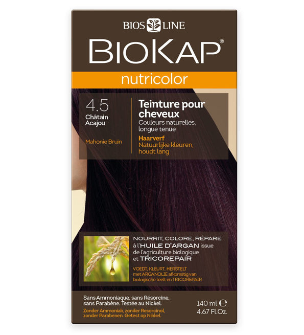Biokap Nutricolor 4.5 – Castaño Caoba