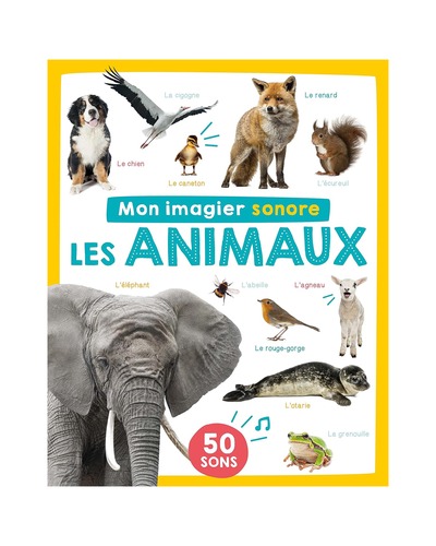 Livre Sonore - Les animaux du jardin 1an+ au Maroc - Baby And Mom