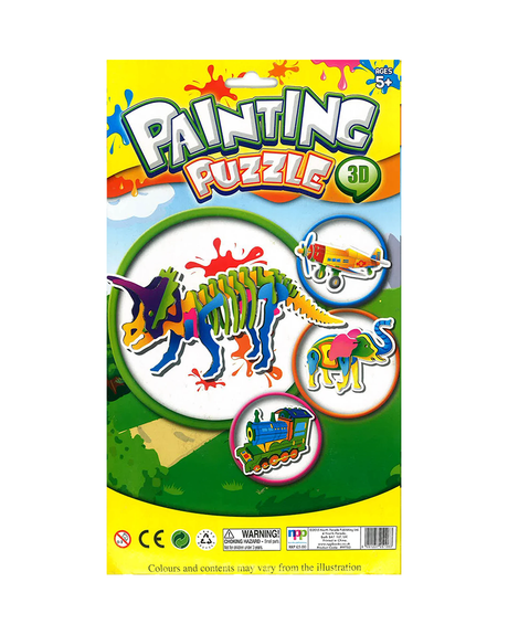 Painting Puzzle 3D - Dinosaure