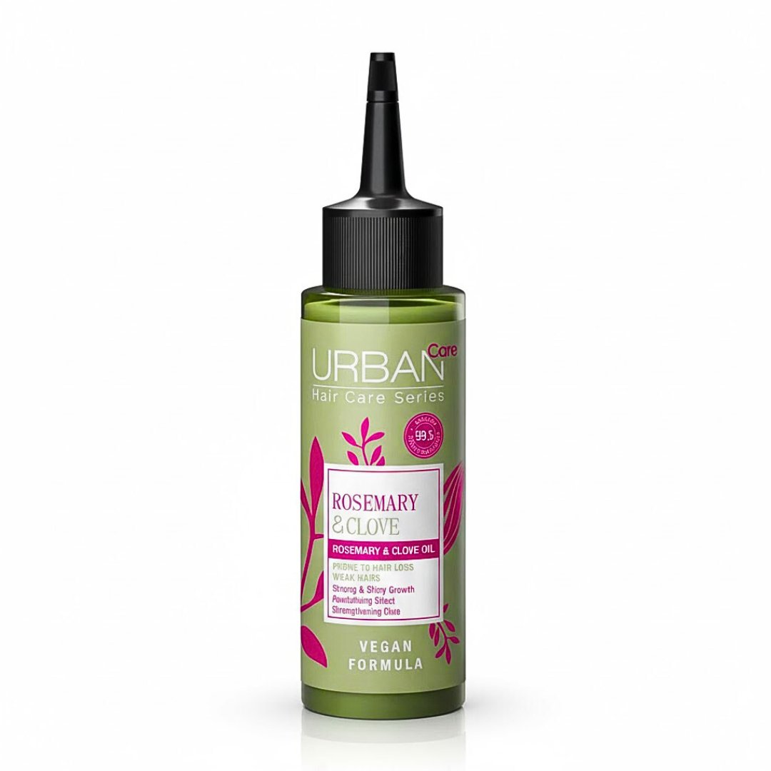 Urban Care huile capillaire romarin et clou de girofle – flacon 100 ml
