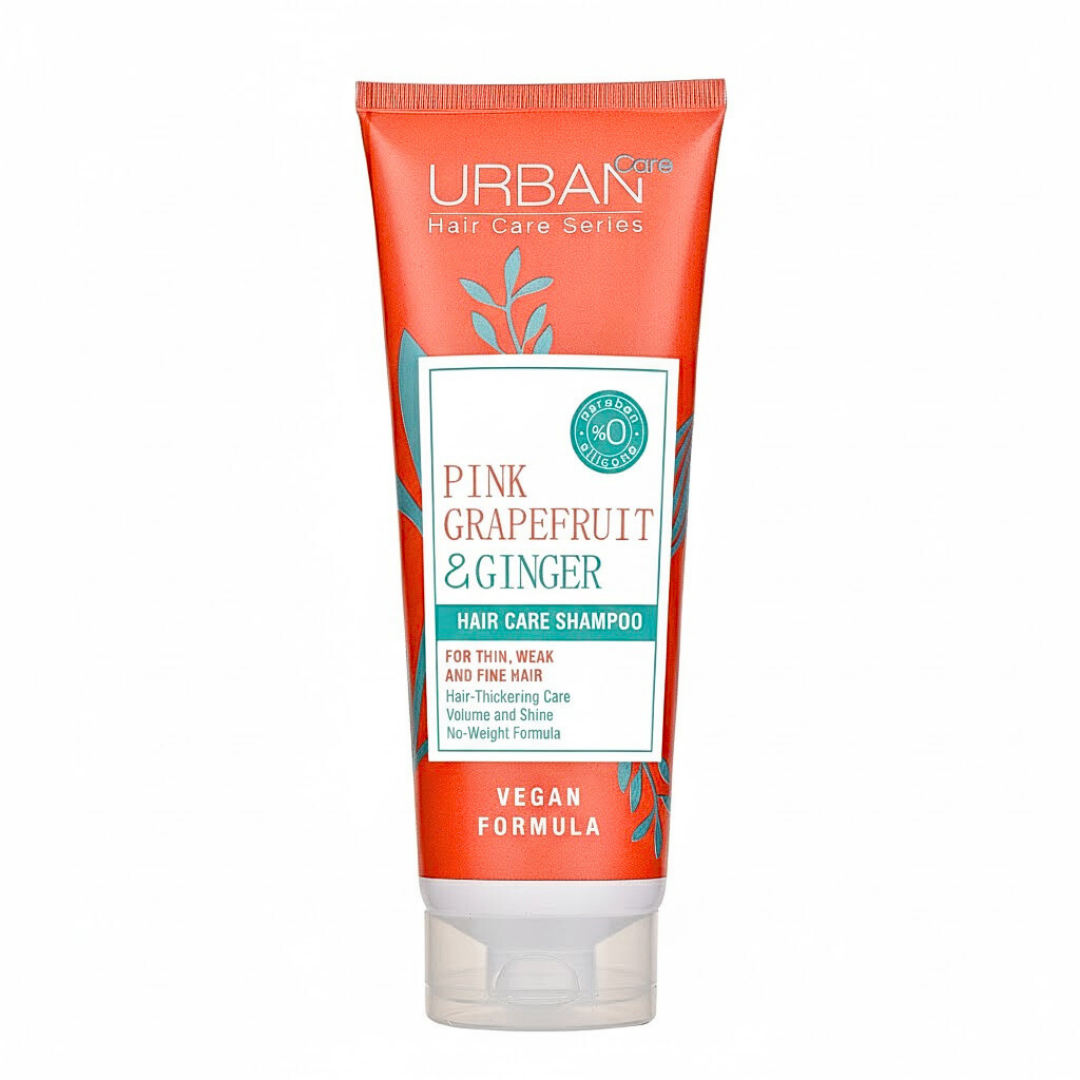 Shampoing Urban Care pamplemousse rose et gingembre 250 ml – flacon