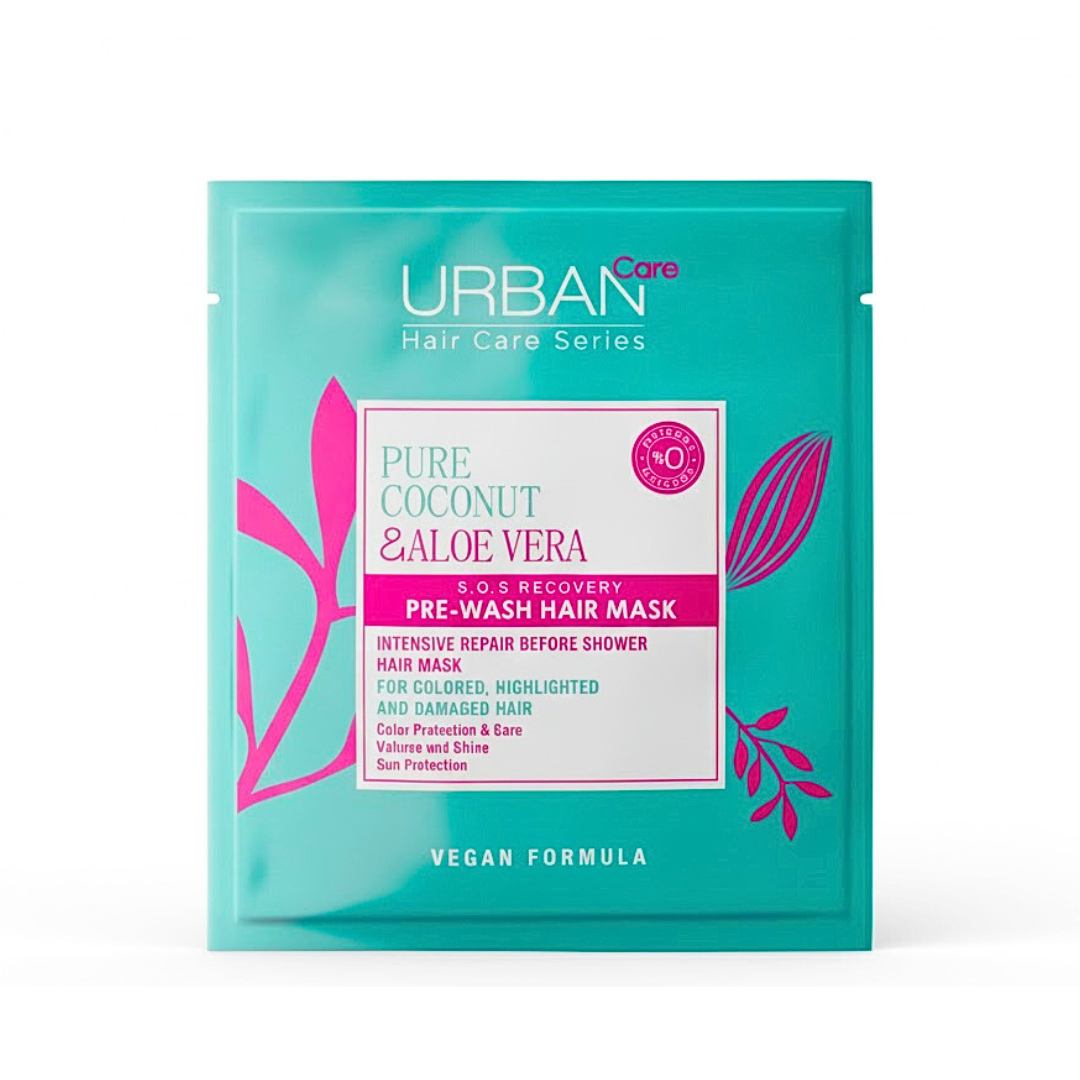 Urban Care masque capillaire noix de coco et aloe vera 50 ml