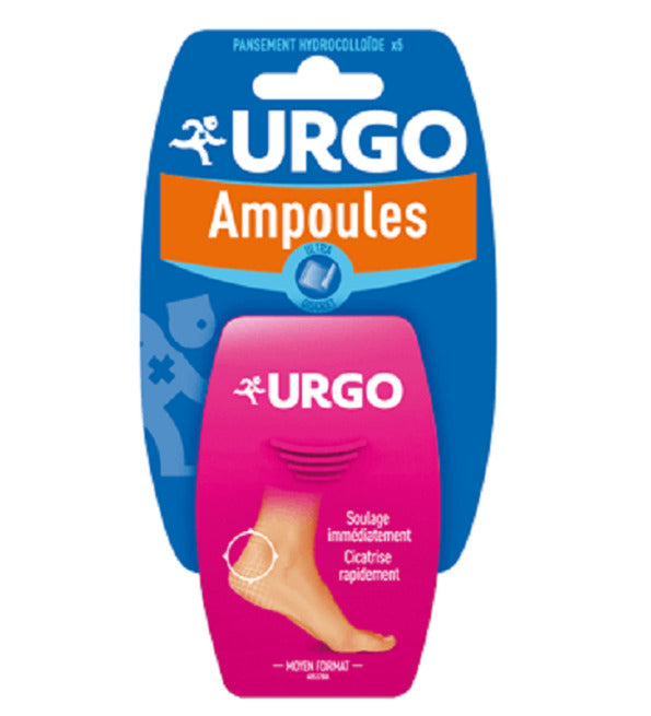 URGO AMPOULES ULTRA DISCREET TREATMENT MEDIUM SIZE HEEL