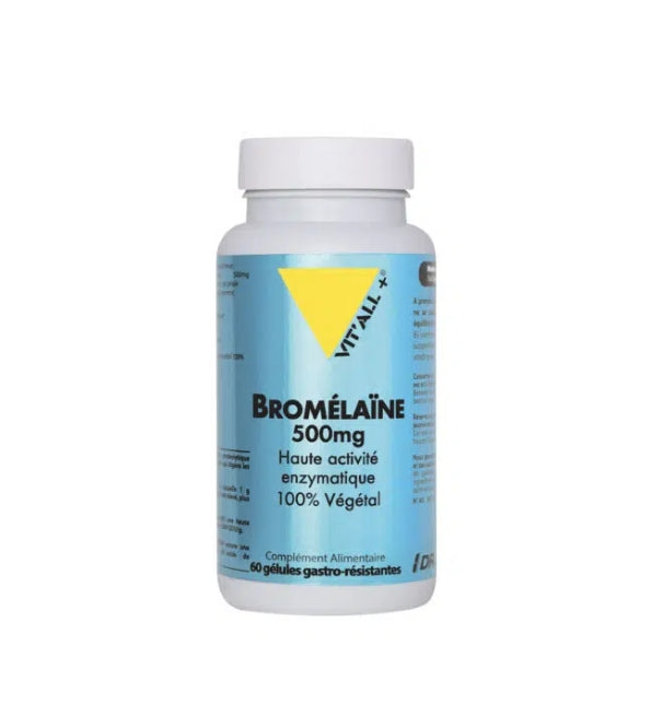 Vit'All+ بروميلين 500 ملغ – 60 كبسولة