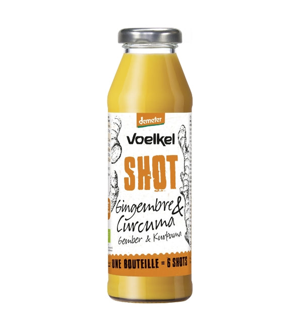 Voelkel Organic Ginger & Turmeric Shot – 280ml