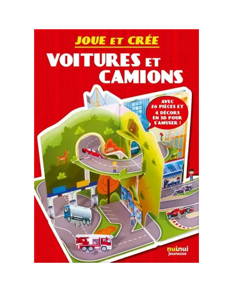 Nuinui Jeunesse Joue Et Crée - Voitures et Camions