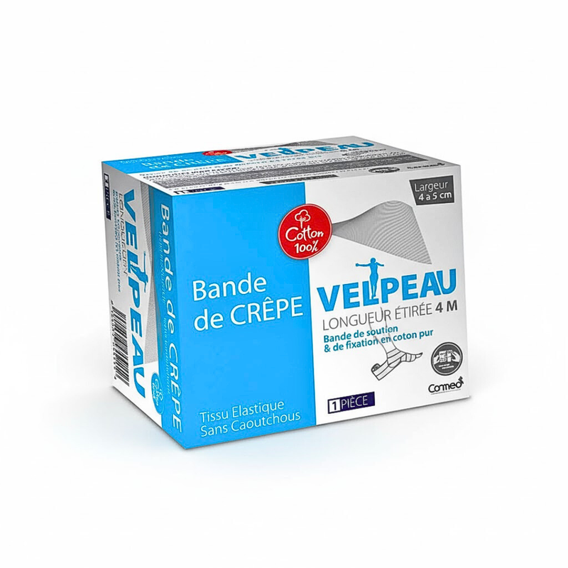 Velpeau Venda de Crepé Azul 5cm