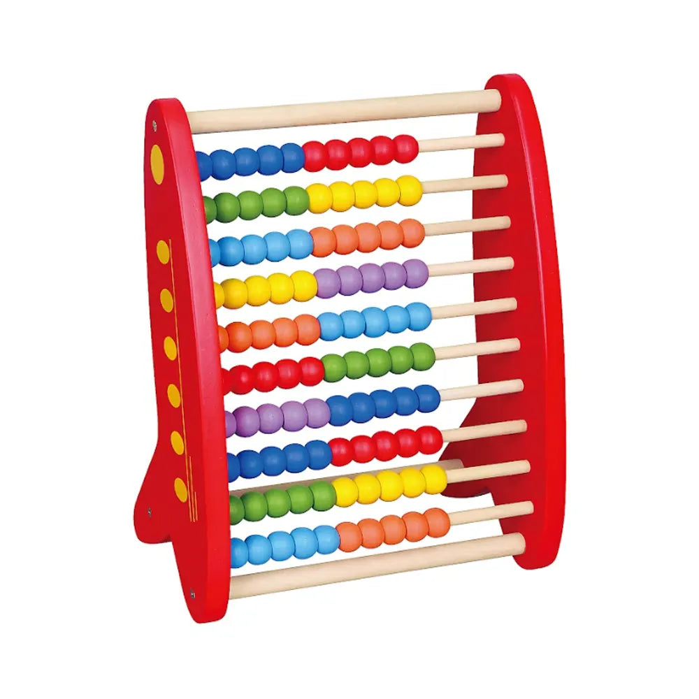 Sealive Juguete de conteo de madera - 50 cuentas ábaco para niños Sealive Juguete de conteo de madera - 50 cuentas ábaco para niños