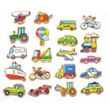 Viga Toys Vehicle Magnets 20 Pieces – 18M+