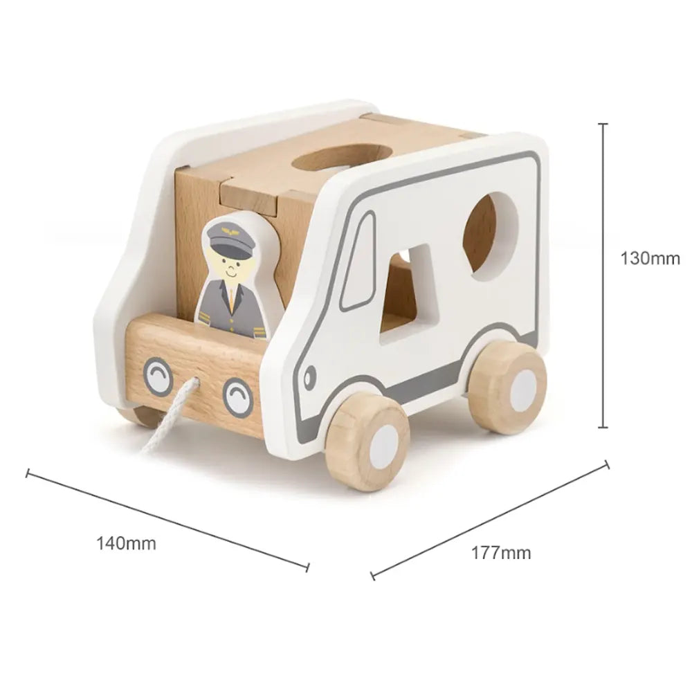 فيغا تويز شاحنة سحب لفرز الأشكال – +2 سنوات