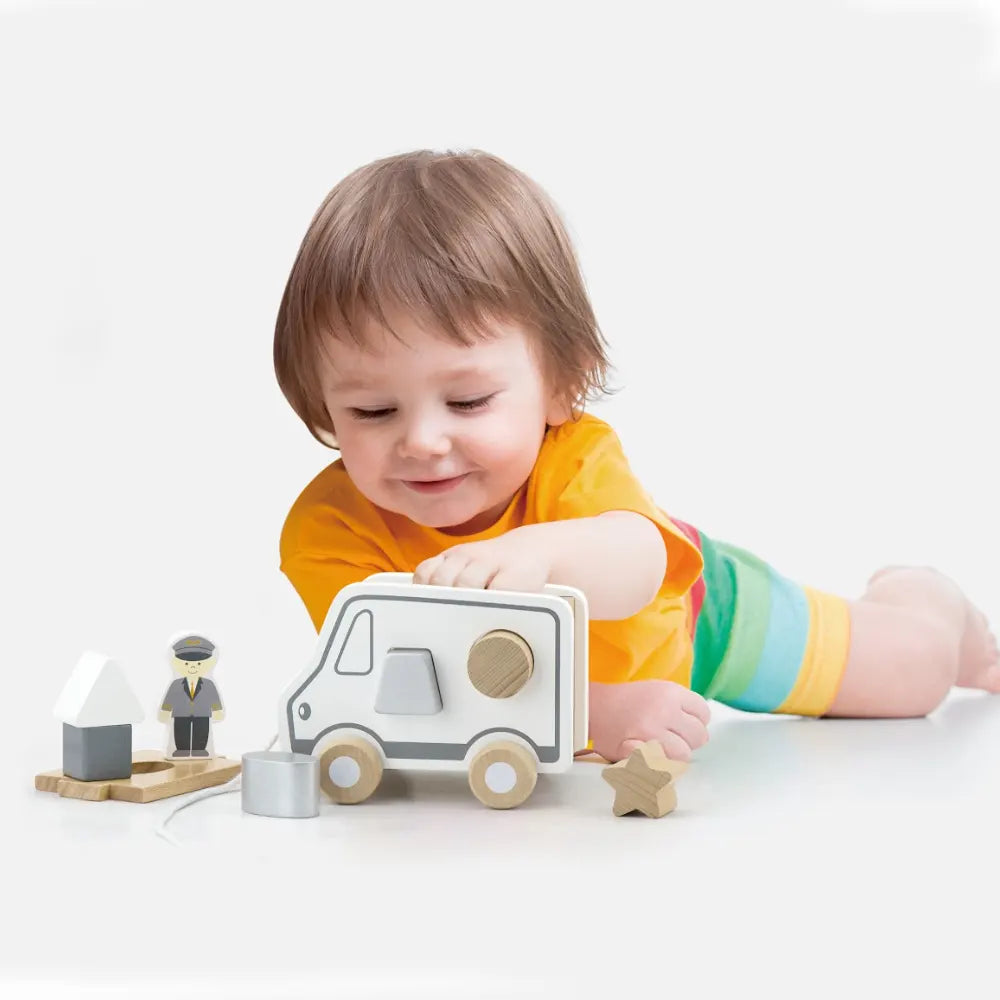 فيغا تويز شاحنة سحب لفرز الأشكال – +2 سنوات