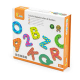 Viga Toys Ensemble Magnétique Lettres et Chiffres 77 Pièces – 3A+