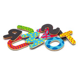 Viga Toys Ensemble Magnétique Lettres et Chiffres 77 Pièces – 3A+