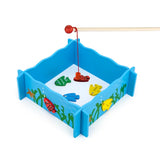 Viga Toys Jeu de Pêche Magnétique en Bois – 24M+