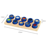 Viga Toys Planche Sensorielle Touch et Match – 3A+