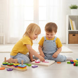 Viga Toys Wooden Block Puzzle - Cat