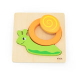 Viga Toys Rompecabezas de Bloques Caracol - 18 meses+
