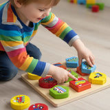 Viga Toys Vehicle Shapes Puzzle - 18M+