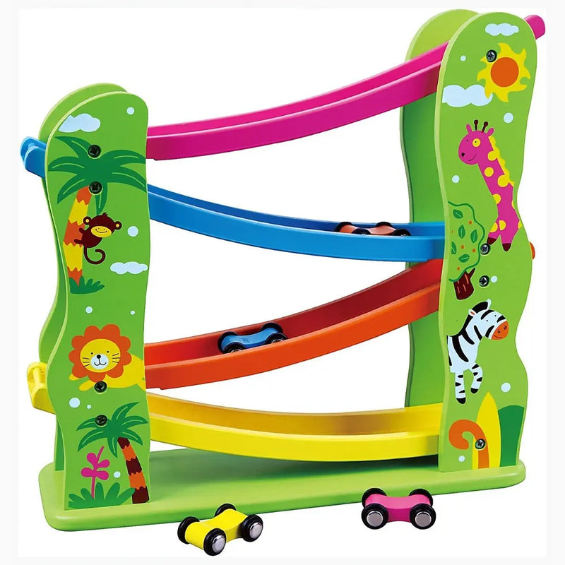 Viga Toys Toboggan avec Mini Voiture - 18M+