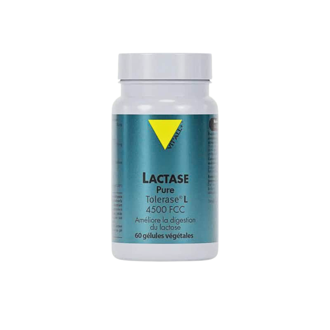 Vit'all+ Lactase 60 gélules – boîte du complément alimentaire