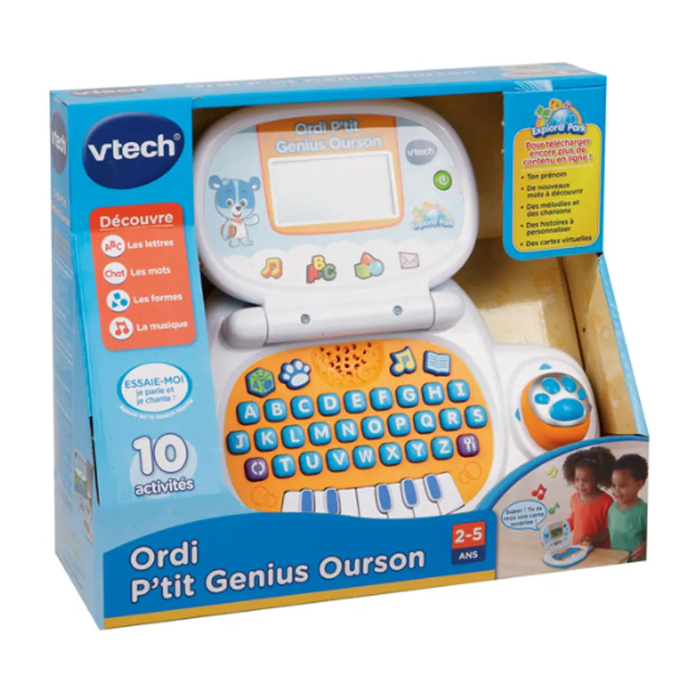 Vtech Ordenador P’tit Genius Osito Azul – 2A+