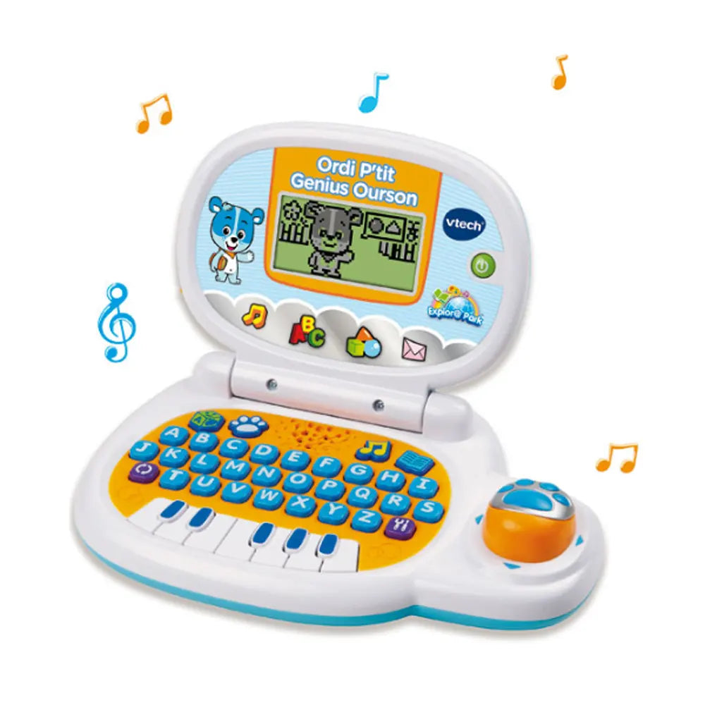 Vtech Ordinateur P’tit Genius Ourson Bleu – 2A+